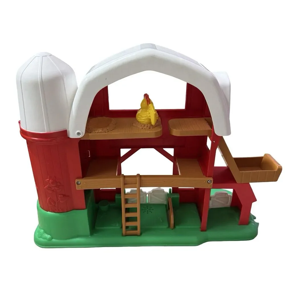 Fisher Price 2013 Little People Farm Barn Silo Sounds Playset Sounds Works